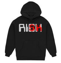 Load image into Gallery viewer, Embroidered “Reflective Risk” Artisan Alpaca Hoodie