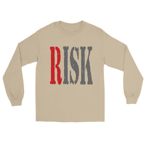 Vlone Inspired Risk Men’s Long Sleeve Shirt