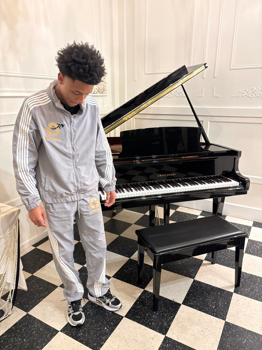 REFLECTIVE TRACK SUIT