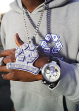 Load image into Gallery viewer, Embroidered “In That Mode” Artisan Alpaca Hoodie
