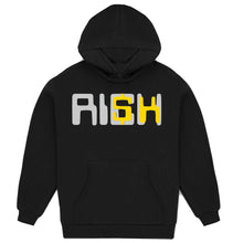 Load image into Gallery viewer, Embroidered “Reflective Risk” Artisan Alpaca Hoodie
