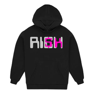 Embroidered “Reflective Risk” Artisan Alpaca Hoodie