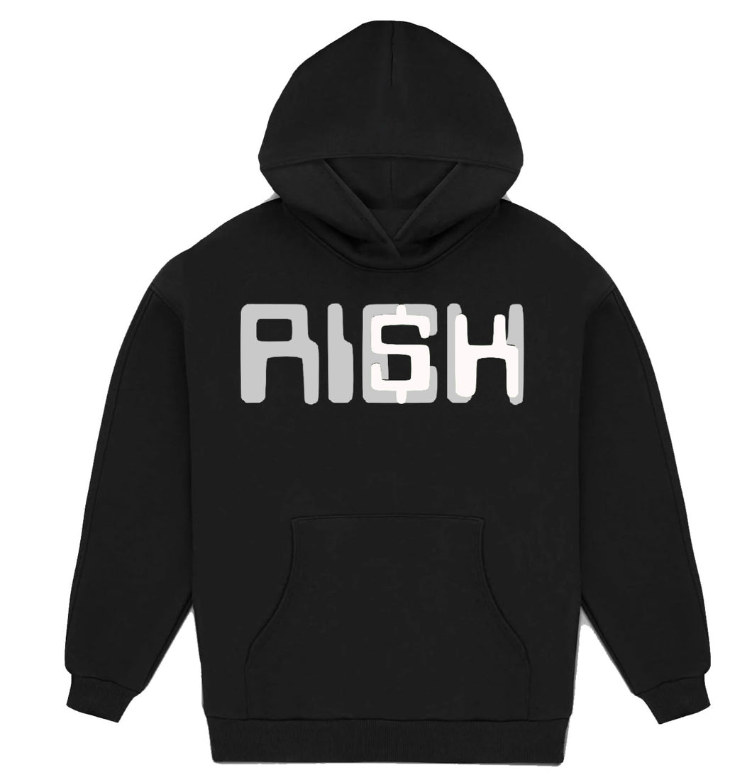 Embroidered “Reflective Risk” Artisan Alpaca Hoodie