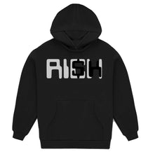 Load image into Gallery viewer, Embroidered “Reflective Risk” Artisan Alpaca Hoodie
