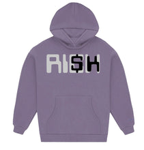 Load image into Gallery viewer, Embroidered “Reflective Risk” Artisan Alpaca Hoodie
