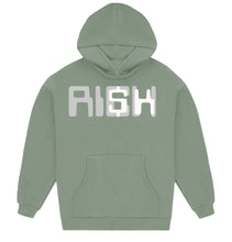 Load image into Gallery viewer, Embroidered “Reflective Risk” Artisan Alpaca Hoodie
