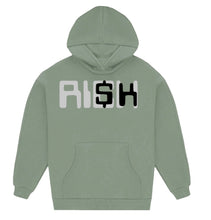 Load image into Gallery viewer, Embroidered “Reflective Risk” Artisan Alpaca Hoodie
