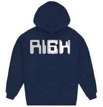 Load image into Gallery viewer, Embroidered “Reflective Risk” Artisan Alpaca Hoodie
