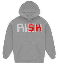 Load image into Gallery viewer, Embroidered “Reflective Risk” Artisan Alpaca Hoodie
