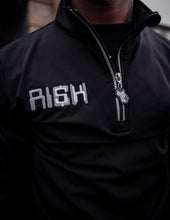 Load image into Gallery viewer, Embroidered Risk Quarter Zip Profit Sweat Suit
