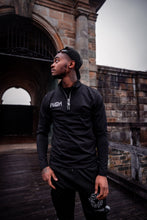 Load image into Gallery viewer, Embroidered Risk Quarter Zip Profit Sweat Suit
