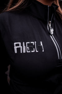 Embroidered Risk Quarter Zip Profit Sweat Suit